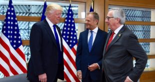 Trump, Tusk, Juncker