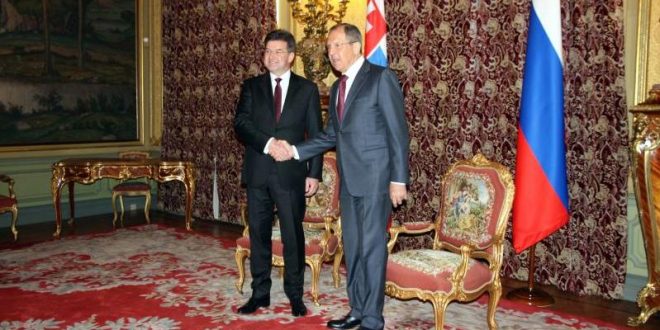 Lajcak s ministrom S.Lavrovom